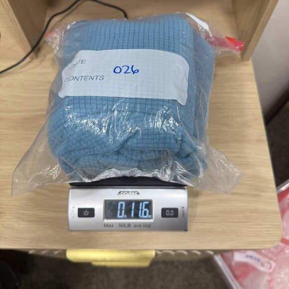 Orvis Trout Bum Sweater Mens Medium Blue Fleece Quarter Zip Pullover Outdoor - Picture 8 of 8